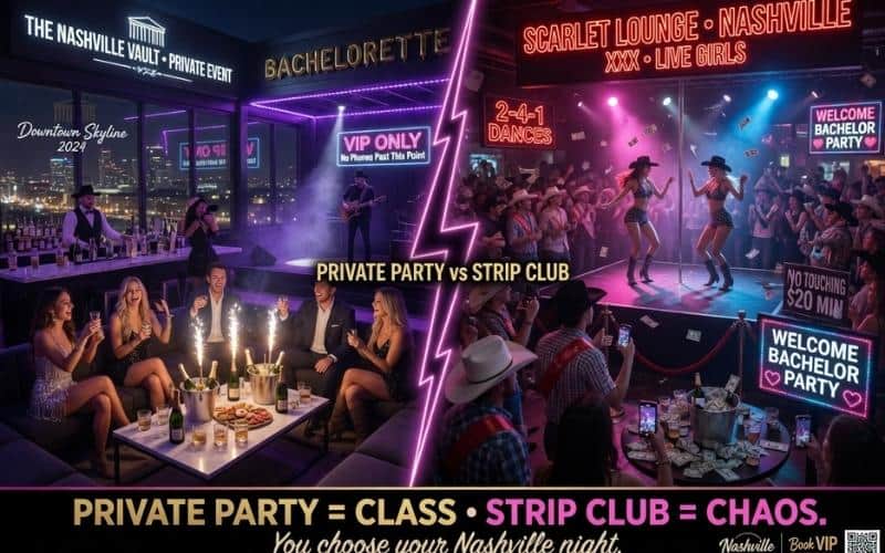 Why Private Party Entertainment Beats the Club Scene in Nashville